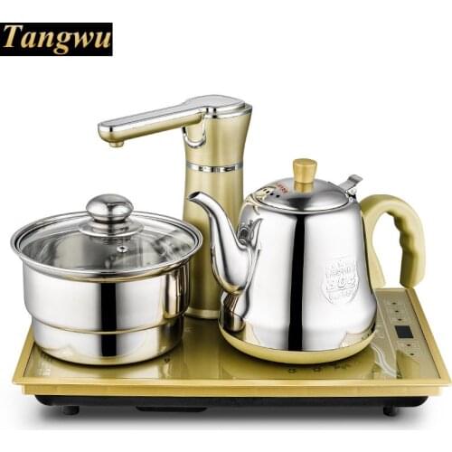 304 stainless steel water kettles with automatic upper kettle