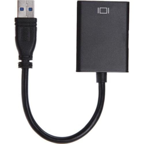 USB 3.0 to HDMI-compatible 1080P HD Video Cable Adapter Converter For PC Laptop HDTV Projector