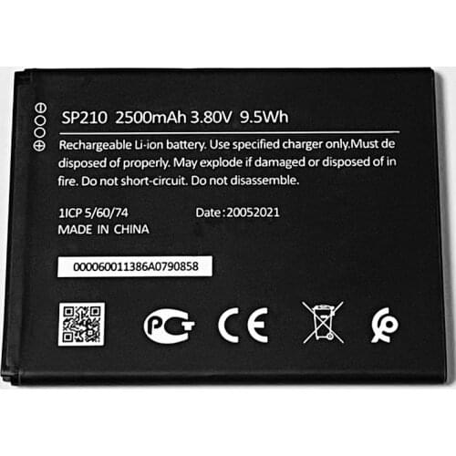 3.8V 2500mAh SP210 For Nokia C1 Plus 2021 TA-1312 Battery