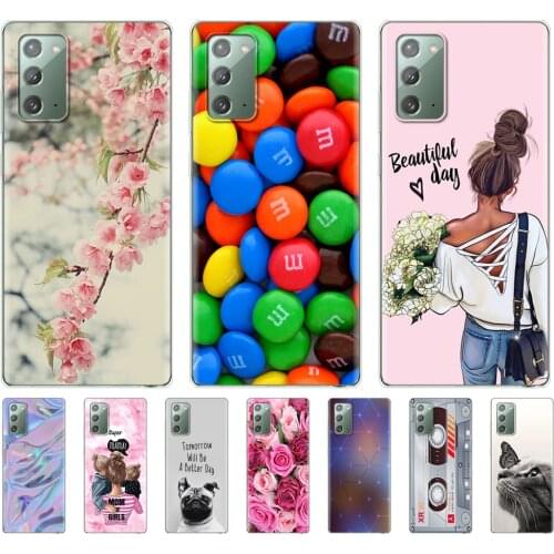 Case For Samsung Galaxy Note 20 ultra back Cover Case silicone Funda For Samsung Note 20 Phone Case coque bumper