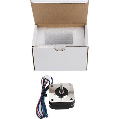 28EA 3D Printer Motor Compatible With Voron V2.4 Extruder Motor 42-20 20mm Stepper Motor with 2M/6.56ft Extension Line 1Set