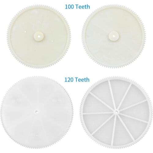 JMT Big Gear 120 Teeth 0.5 Modulus Plastic Gear Big Gear Pinion Model Toy Diy 100 Teeth F19168/9