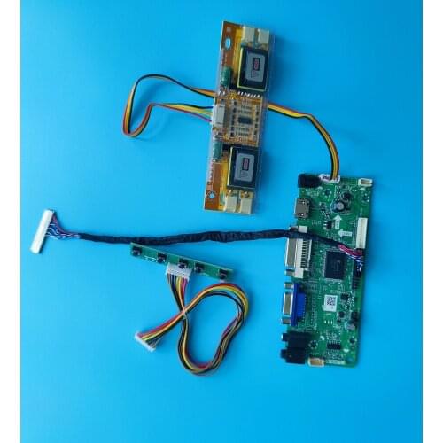 Kit for M215HW01 V9/V1/V0 Controller board Screen Panel LVDS 4 lamps 21.5" 30pin VGA DVI M.NT68676 DIY Driver 1920X1080