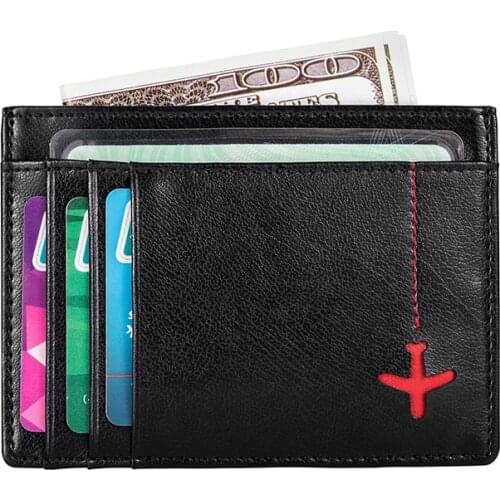 Business ID Card Folder Holder Wallet Men Women Credit Card Holder RFID Driver License Holder On Cover For Car Driving Document