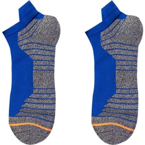 High Quality Mens Sports Socks New Towel Bottom Boat Socks Outdoor Breathable Basketball Male short tube Socks 4Pairs/lot