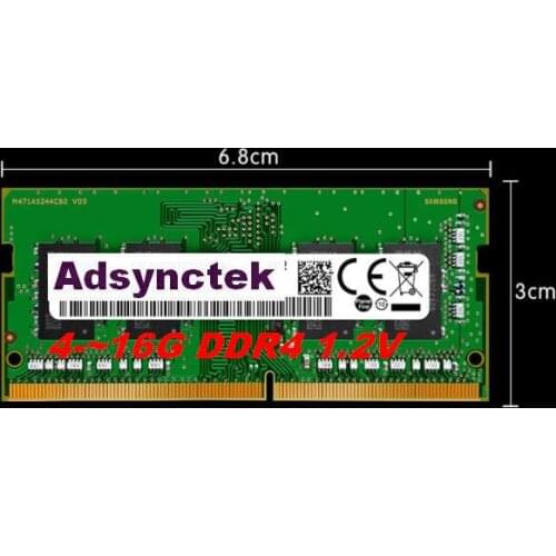 4G 8G 16G Memory DDR4 1.2V 260-Pin SDRAM 2133MHz 2400MHz 2666MHz RAM SoDIMM New For laptop notebook Industrial Motherboard