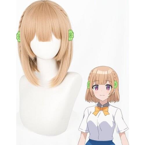 Anime Osananajimi ga Zettai ni Makenai Love Comedy Shita Kuroha Cosplay Wig Halloween Carnival Replica Prop Anime Show