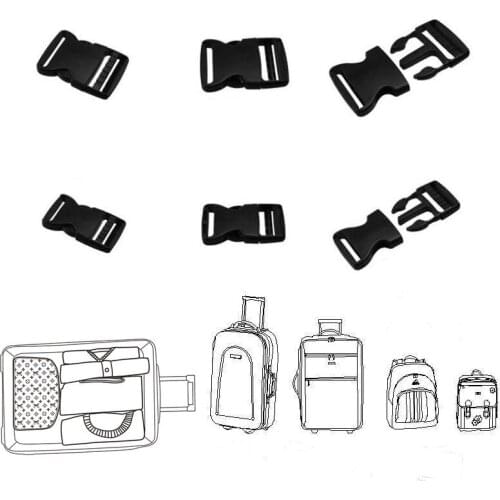 Plastic safety Side Release Buckles For Paracord Bracelet/Backpack/belt/Luggage Straps/Dog Collar/Webbing DIY craft 15/32mm