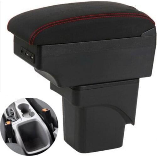 For Ford Focus 2 armrest box For Ford Focus 2 mk2 Car Armrest box car accessories nterior Retrofit parts Center Storage box USB