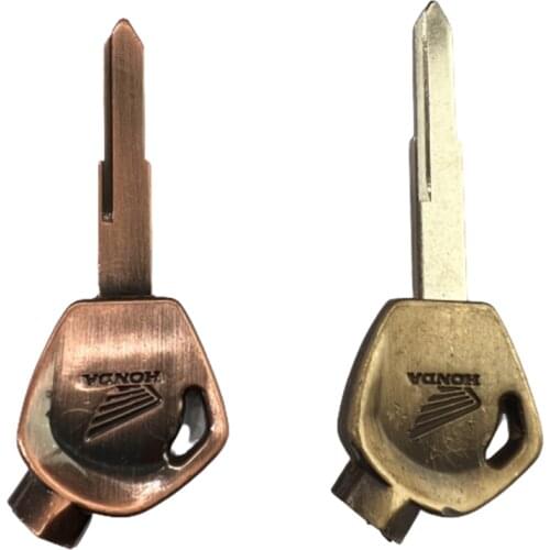 Plating handle with magnetic PHD 38 gold Motorcycle left groove and right groove blank keys