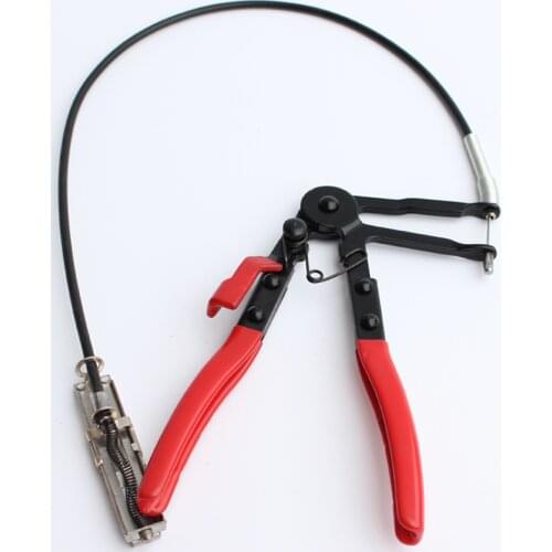 Professional Hose Clamp Removal Hand Tool Cable Type Flexible Wire Long Reach Hose Clamp Pliers for Car Auto Repair Tools