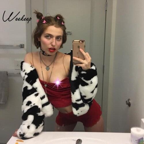 Женские короткие куртки WEEKEEP China At AliExpress