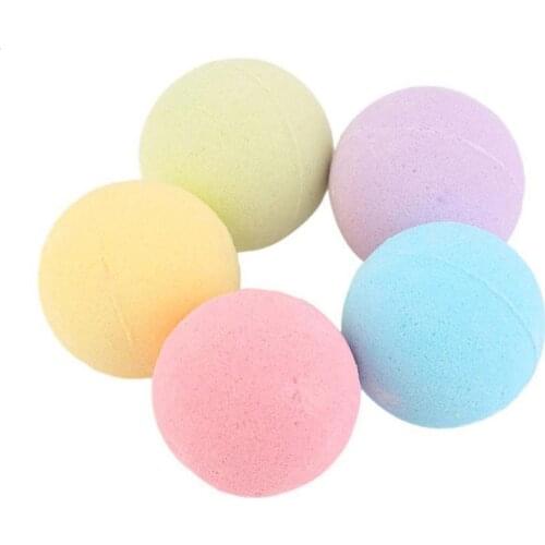 1Pcs Small Bath Bomb Body Stress Relief Bubble Stress Ball Handmade Salts Bombs Spa Moisturize Relief Cleaner Shower Ba E8G4