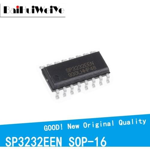 10PCS/LOTE SP3232EEN SP3232 True +3.0V to +5.5V SOP16 Operational SOP-16 SMD New Original IC Amplifier Chipset Good Quality