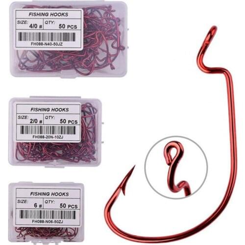 10Pcs Mini Portable Anti-corrosion Carbon Steel Fishing Hook Tackle Accessory Mini Carbon Steel