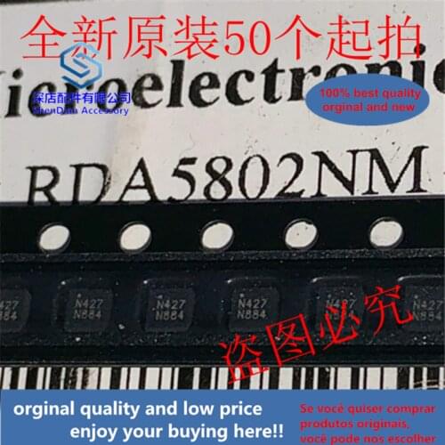 10pcs 100% orginal and new RDA5802NM QFN12 RDA best qualtiy