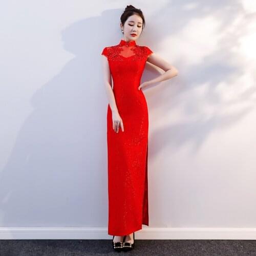 2021 LSDJ 1-7 cheongsam top modern cheongsam cheongsam qipao green qipao