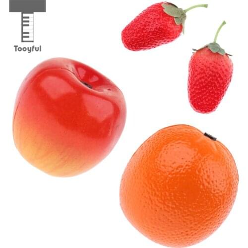 3pcs Fruit Shakers Music Assorted Percussion Shakers for Kids Party Favor