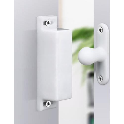 4 pcs Door suction cupboard suction door touch bead lock buckle closure buckle lock cabinet door accessories wardrobe cabinet