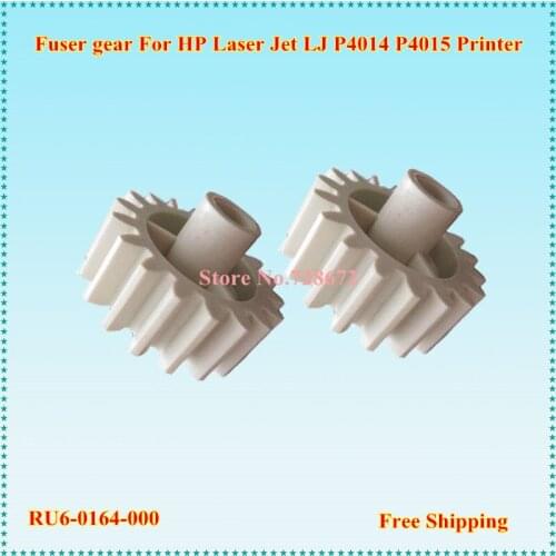 6PCS 18T RU6-0164-000 Fuser Gear for HP Laser Jet LJ P4014 P4015 P4515 P 4015 4014 4515 Printer Spare Parts