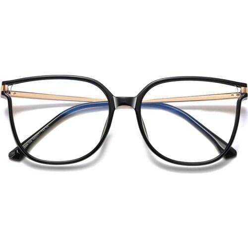 80165 TR90 Anti-blue Light Spring Leg Glasses Frame Men Women Optical Fashion Computer Eyeglasses