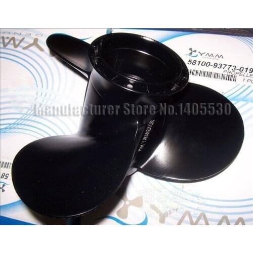 Free Shipping Quality Aluminum Outboard Propeller For Suzuki 2-4stroke 15-20hp outboard motor parts propeller