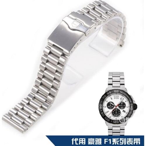 20mm 22mm stainless steel bracelet steel solid metal bracelet stainless steel accessories form installation tool