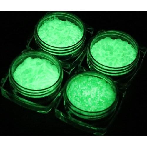 DIY Luminous Sequins DIY Tool Accessories Luminous Sequins Glow In the Dark Glitters Resin Jewelry Findings Nail Art Craft