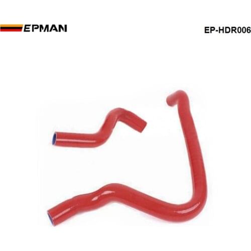 Racing Silicone turbo intercooler Radiator hose kit For Honda Accord EX LX F20 90-93 (2pcs) EP-HDR006