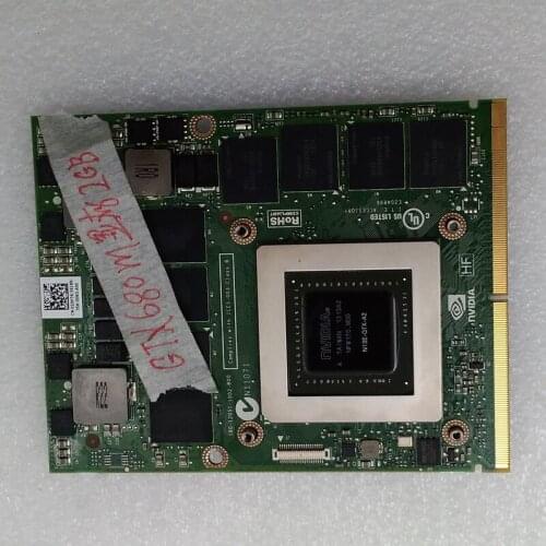 GTX680M GTX 680M 2G VGA Graphics Video Card Module CPCXD 20HTK For Dell M17x M18x VGA Upgrade Kit M17x M18x R1 R2 R3 R4