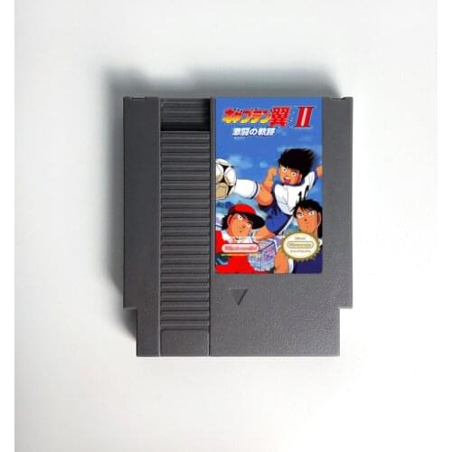 Captain Tsubasa Vol. II - Super Striker - Game Cartridge For NES Console 72 Pins 8bit