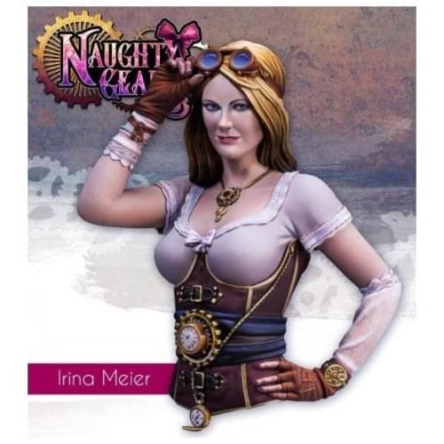 1/12 fantasy girl Irina Meier Steampunk bust toy Resin Model Miniature Kit unassembly Unpainted