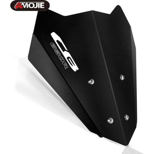 Motorcycle CNC Front Windscreen Wind Deflector Windshield Upper Cover Kit For HONDA CB650R CB 650R 2018 2019 CB650 R 2018 2019