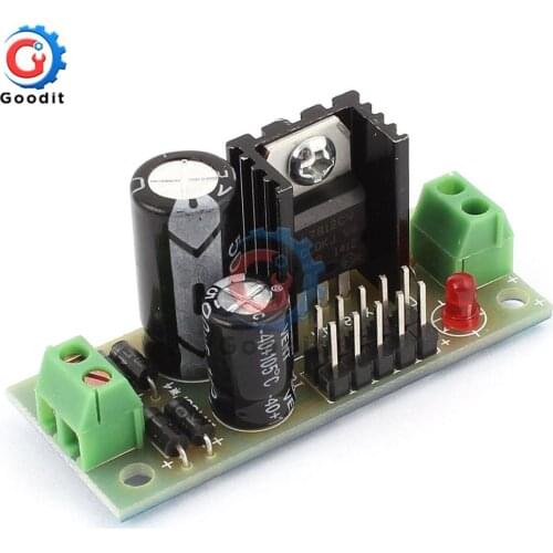 L7812 Step Down Buck Converter 14.5V-35V to 12V DIY Kit Power Supply Module Electronic Fun Kit