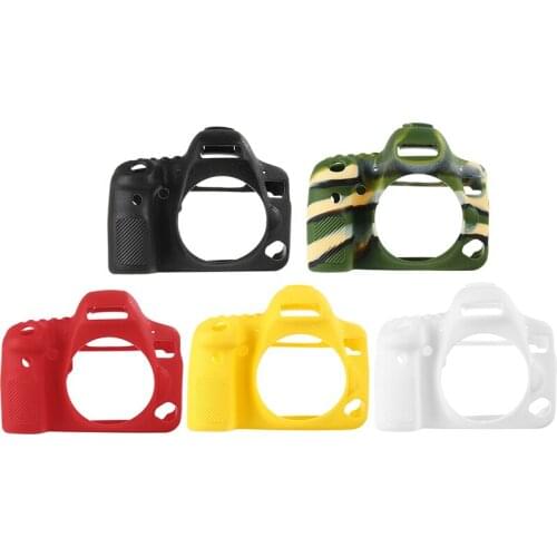 Nice Soft Silicone Rubber DSLR Camera Protective Body Cover Case Skin For for canon 6D2 6DII MARK II Camera Bag