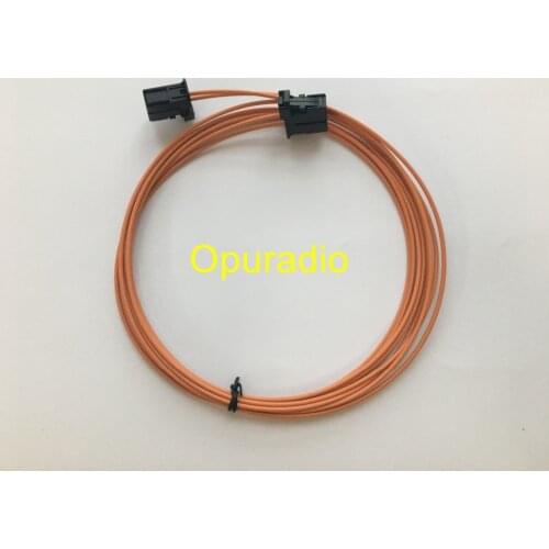 MOST Optical Fiber Cable Connectors Male To Male For Audi BMW mercedes etc. 120CM New Original free shipping