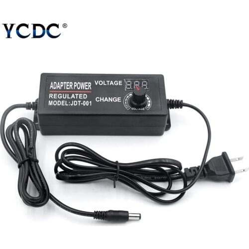 3-24V 2A/9-24V 3A Regulated Adapter Power Supply For CCTV Camera Router Adjustable AC/DC Power Supply Adapters LED Display