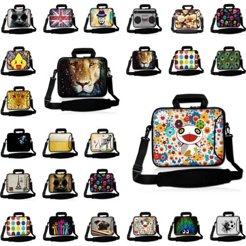 Laptop Bag 10 11 12 13.3 14 15.6 17 Inch Waterproof Notebook Carry Case For Macbook Air Pro Computer Shoulder Handbag Briefcase