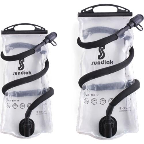2/3L Outdoor Portable Water Bag TPU Thickened Emergency Sports Riding Cycling Mountaineering Folding Water Drinking Pouch