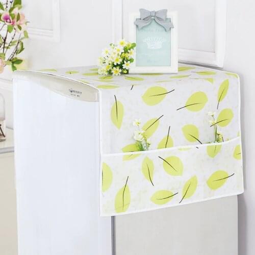 Water Proof Washing Machine Cover High Quality PVC Refrigerator European Style Washing Machine Coat Dust Proof Cover Accessories