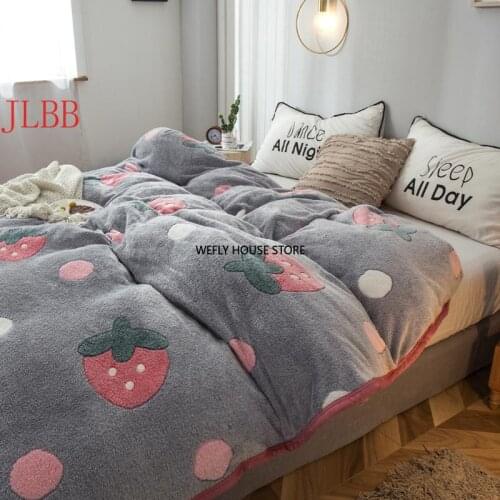 2020 winter snowflake duvet cover throw blanket milk fleece bed cover home textile flannle velvet throw blanket pastoral style