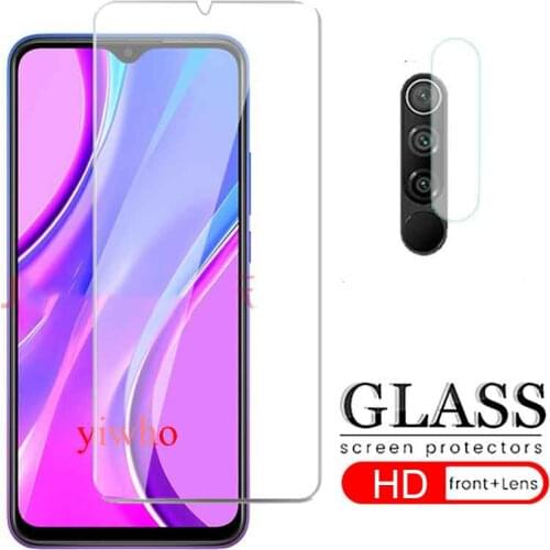 Tempered Glass On Redmi 9 Glass Screen Protector for Xiaomi Redmi 9A 9C Protective Glass & Camera Lens Film Xiomi Ksiomi Red Mi