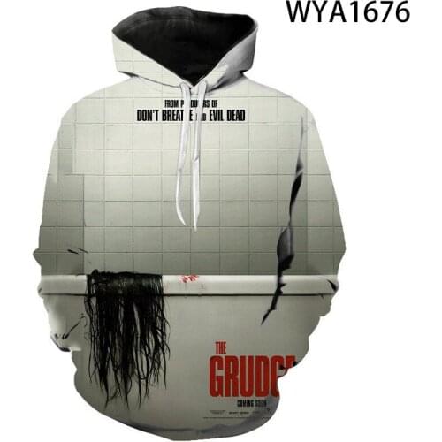 2020 Ghost Ii Hoodies The Japan Girl Horror Movie Ring Creature Phantom Grudge Fashion Men Women Gothic 3D Hooded Sweatshirts