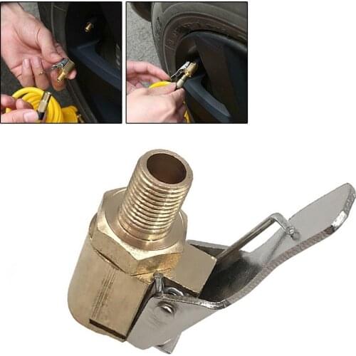 8MM Car Air Pump Nozzle Adapter Truck Tire Inflator Valve Connector Head Clip Inflatable Connector Car Accessories Parts