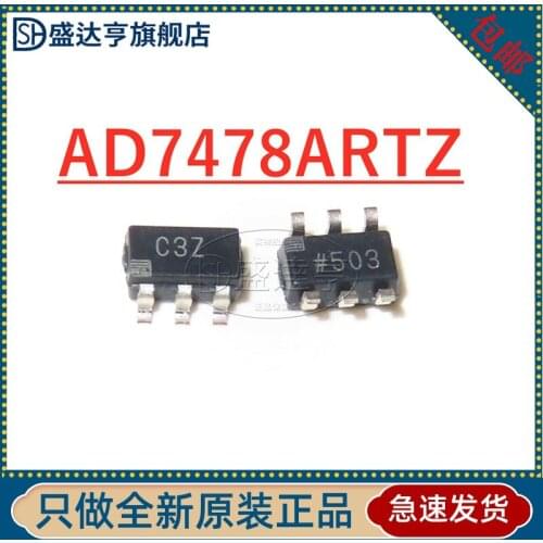 AD7478ARTZ MARKING:C3Z analog-digital converter - ADC SOT-23-6