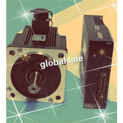 FREE SHIPPING High quality 130ST-M05025 1300W AC servo motor 1.3KW 5N.M 2500RPM AC Servo Motor and driver with cable