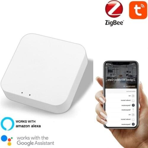 Tuya Zigbee Gateway Hub Wireless Remote Control Smart Home Devices Smart Bridge Works With Alexa Google Home Smart Life APP