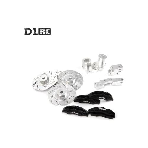 D1RC High Quality All Metal Simulate Disc Brake Kit With Clipers Specially For Rc Crawlers Traxxas TRX-4 And Pass Axle