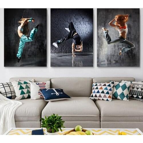 Modern Minimalist Living Room Decorative Painting Nordic Style Wall Painting Restaurant Mural Bedroom Character Canvas Wall Art