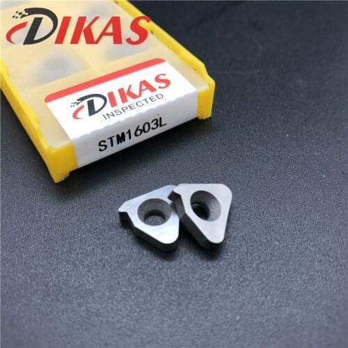 Dikas 10PCS STM1603L Tool Holder Accessories SNR/L Tungsten carbide Accessories hard alloy Accessories